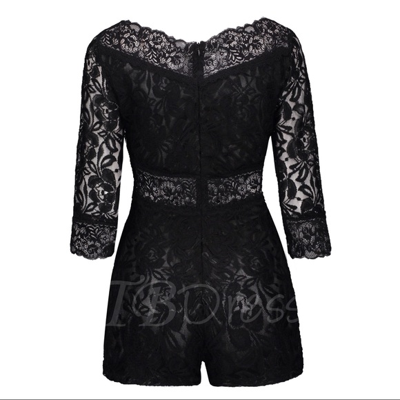 NEW! Lace Romper - Picture 4 of 8